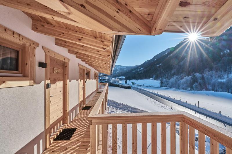 Naturparkresort Xeis Natur Apartments Johnsbach Exterior foto